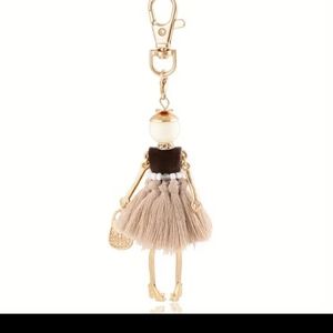 Mod Lady Keychain/Bag Charm